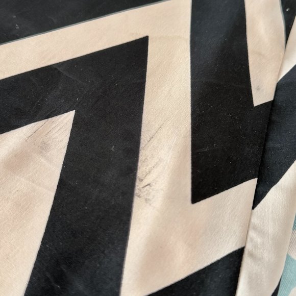 ModCloth Pink Owl "Great Wavelengths" Chevron Striped Dress (size S) - Picture 14 of 16